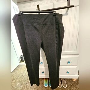 Black pull on slacks